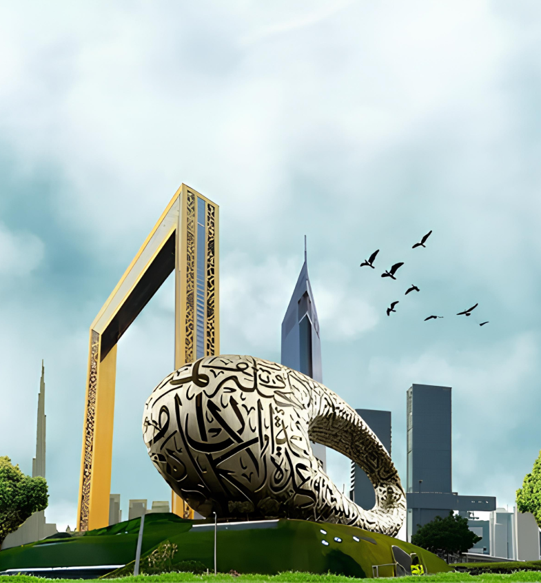 View of Dubai city – Aun Digital, web design agency in Dubai