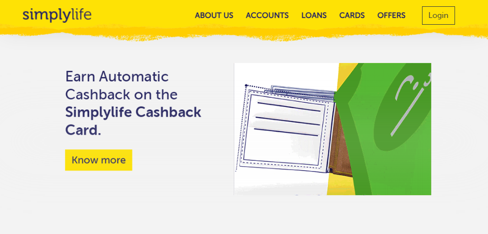 simplylife loan website