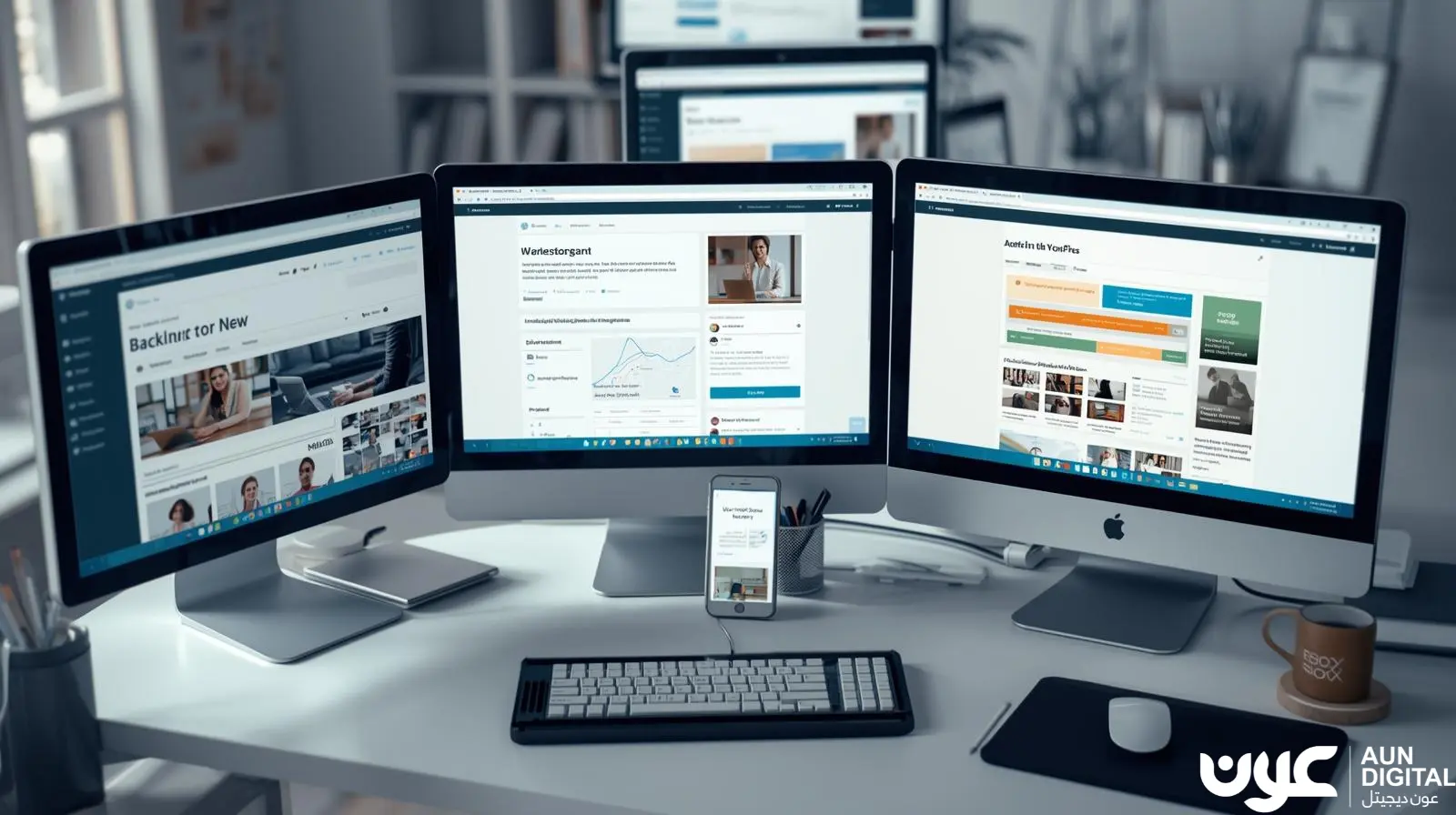 how manage multiple wordpress websites
