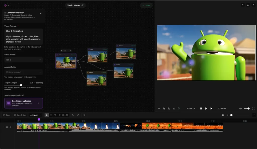 Veo 3 AI Video Editor