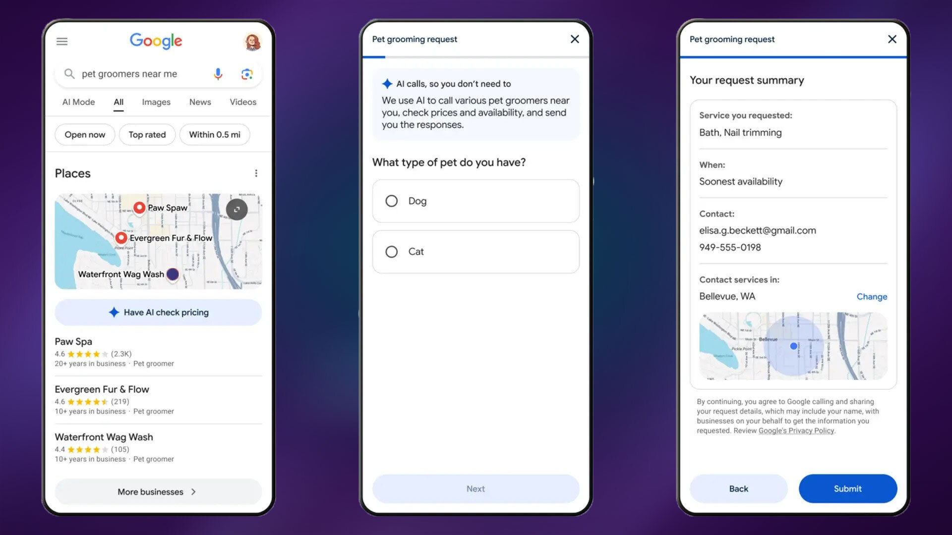 Google's AI Can Now Call Local Businesses to Collection Information on Your Behalf