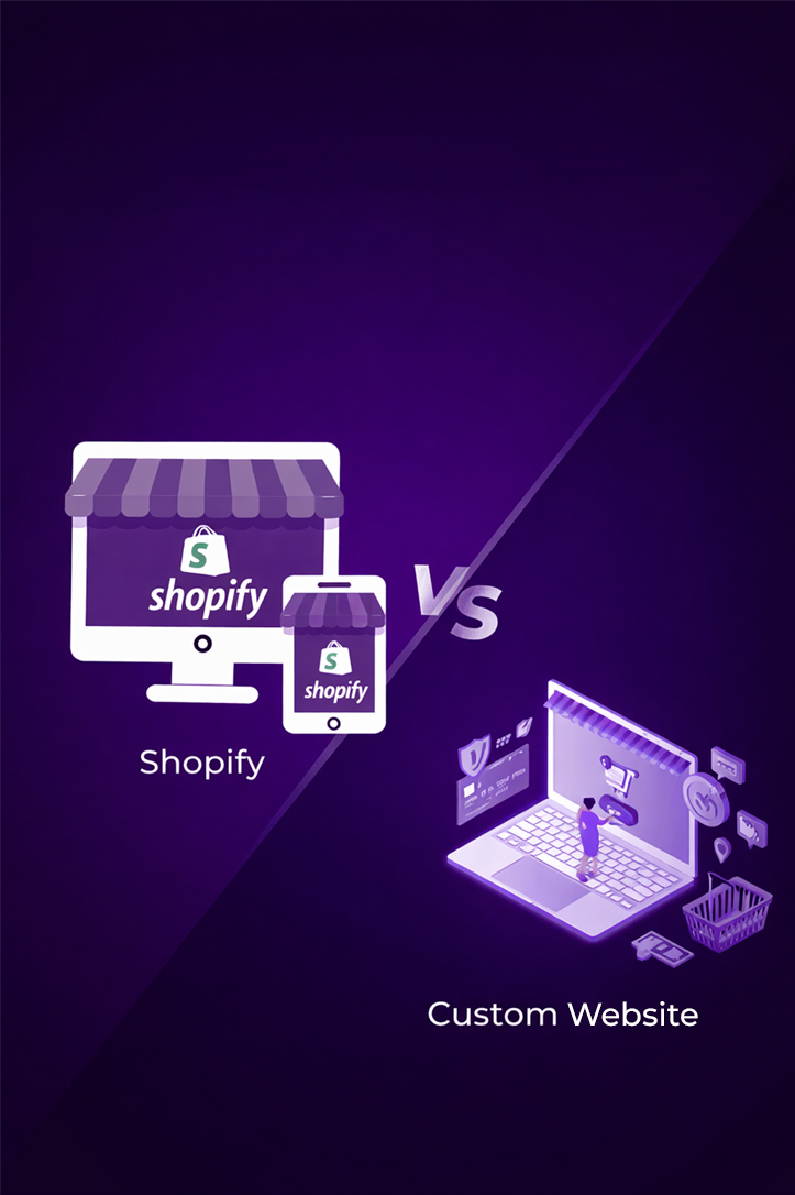 Shopify Vs Custom Website Development: Which One Is Best for Your Ecommerce Business