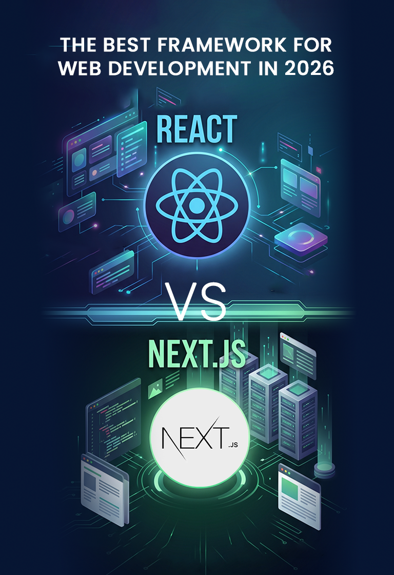 React Vs. Next.js: The Best Framework for Web Development in 2026