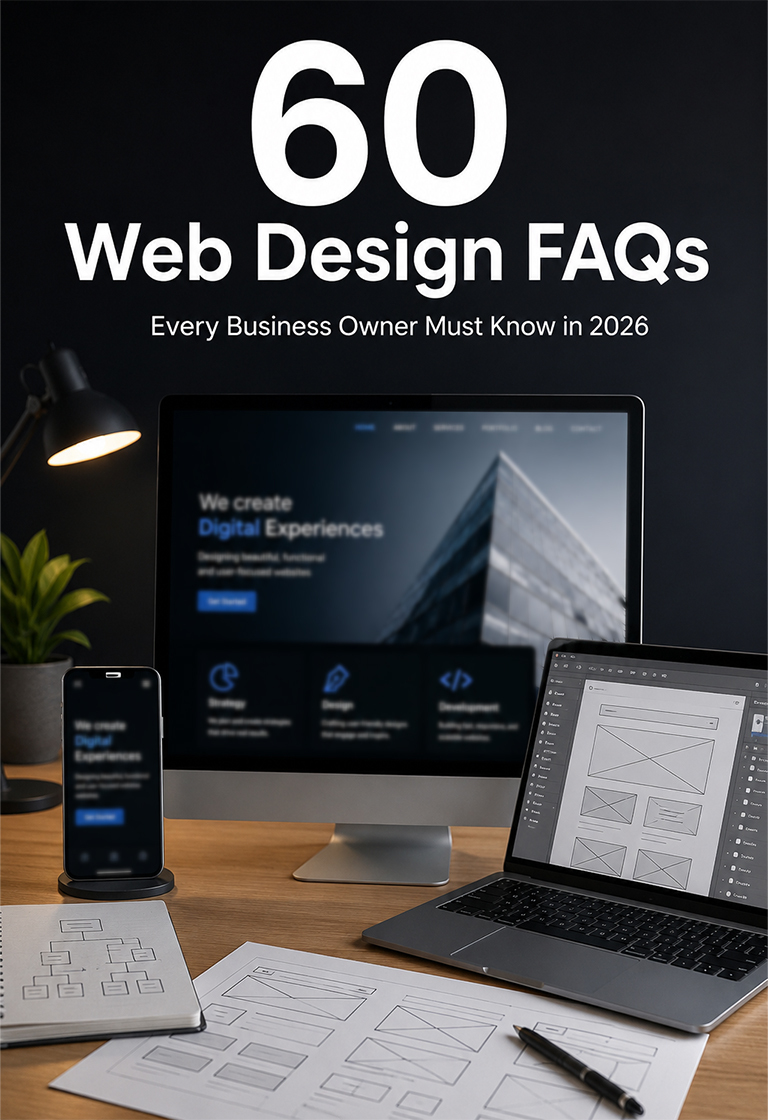 60 Web Design FAQs Every Business Owner Must Know in 2026
