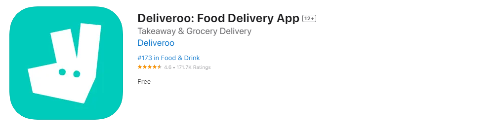 Deliveroo Food Delivery App