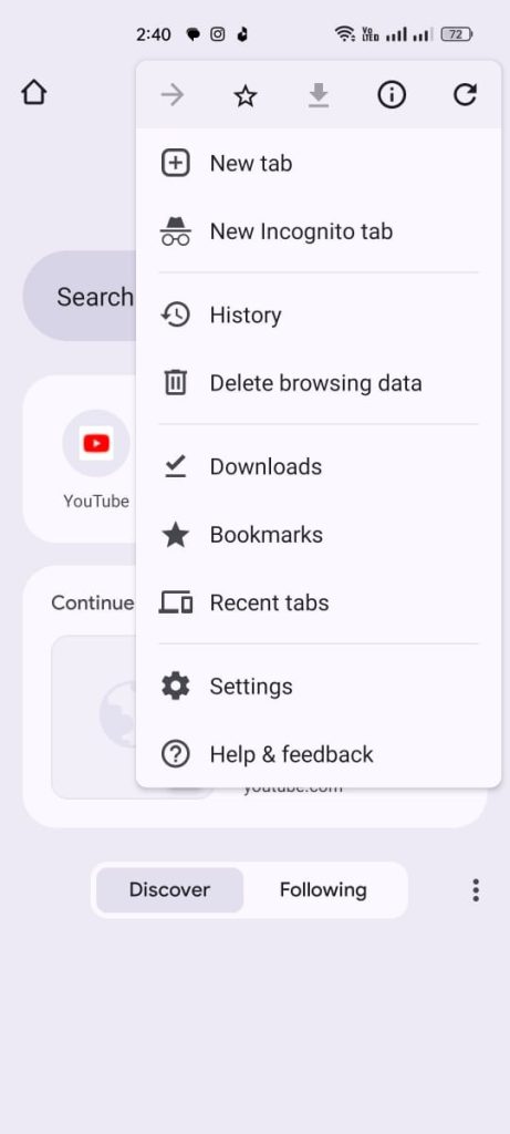 Mobile Location Settings