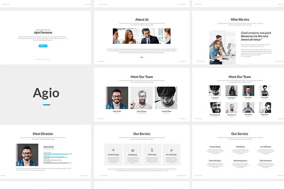 Agio PowerPoint Template