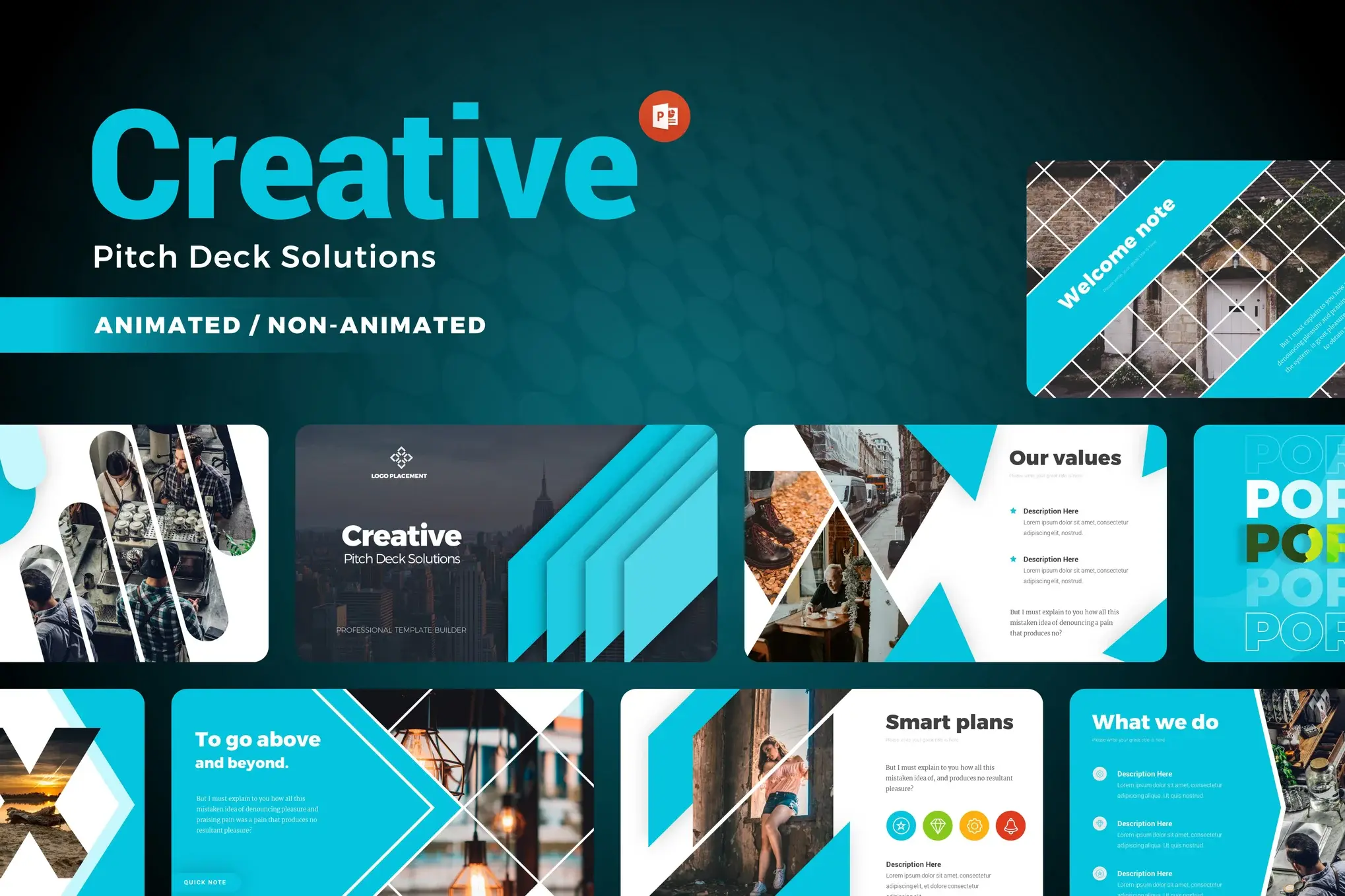 Creative Pitch Deck Template
