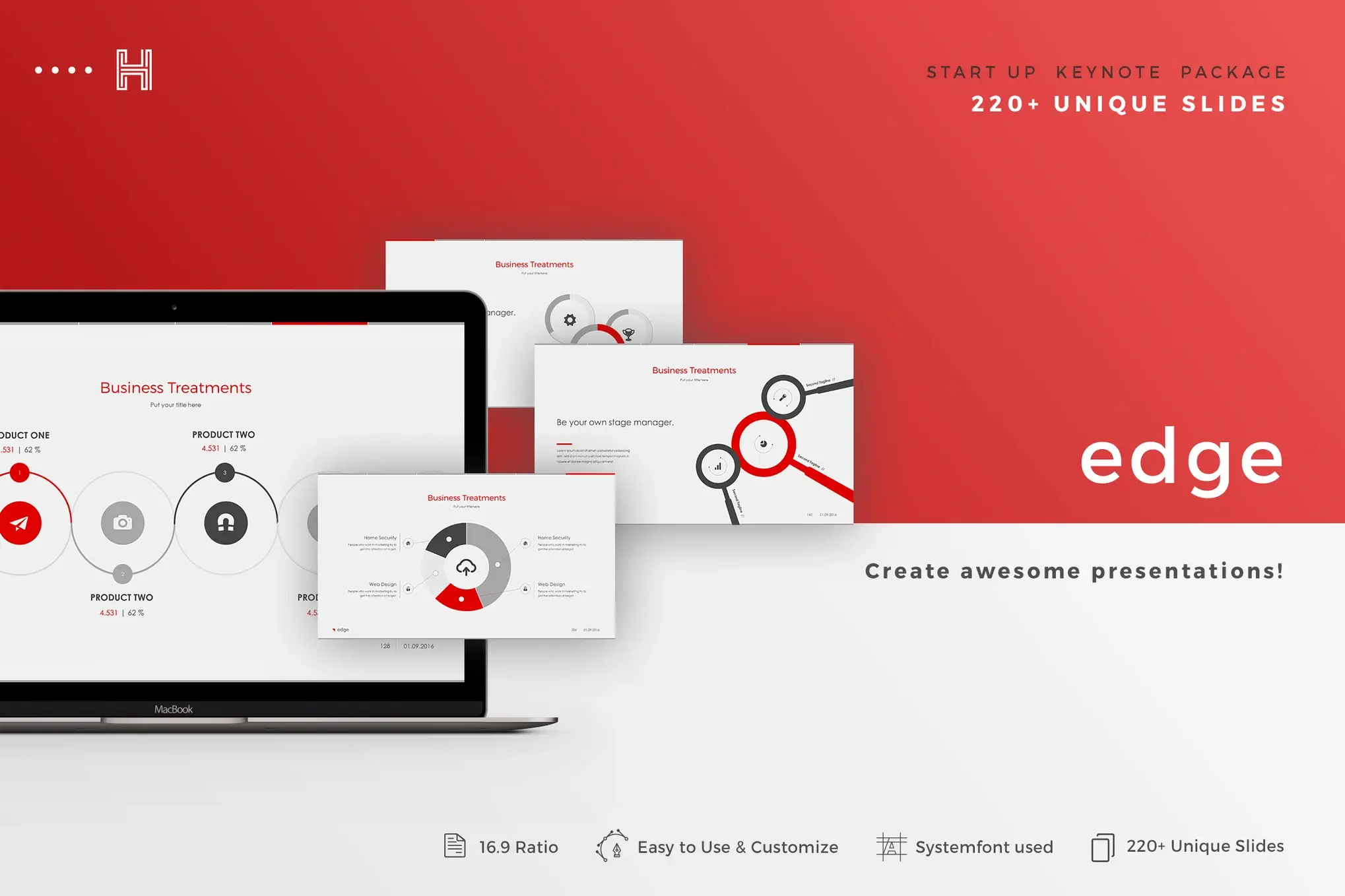 Edge Keynote PowerPoint Template