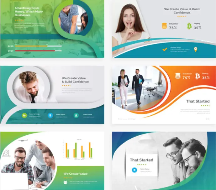 Finance Fully Animated Pitch Deck Powerpoint Template