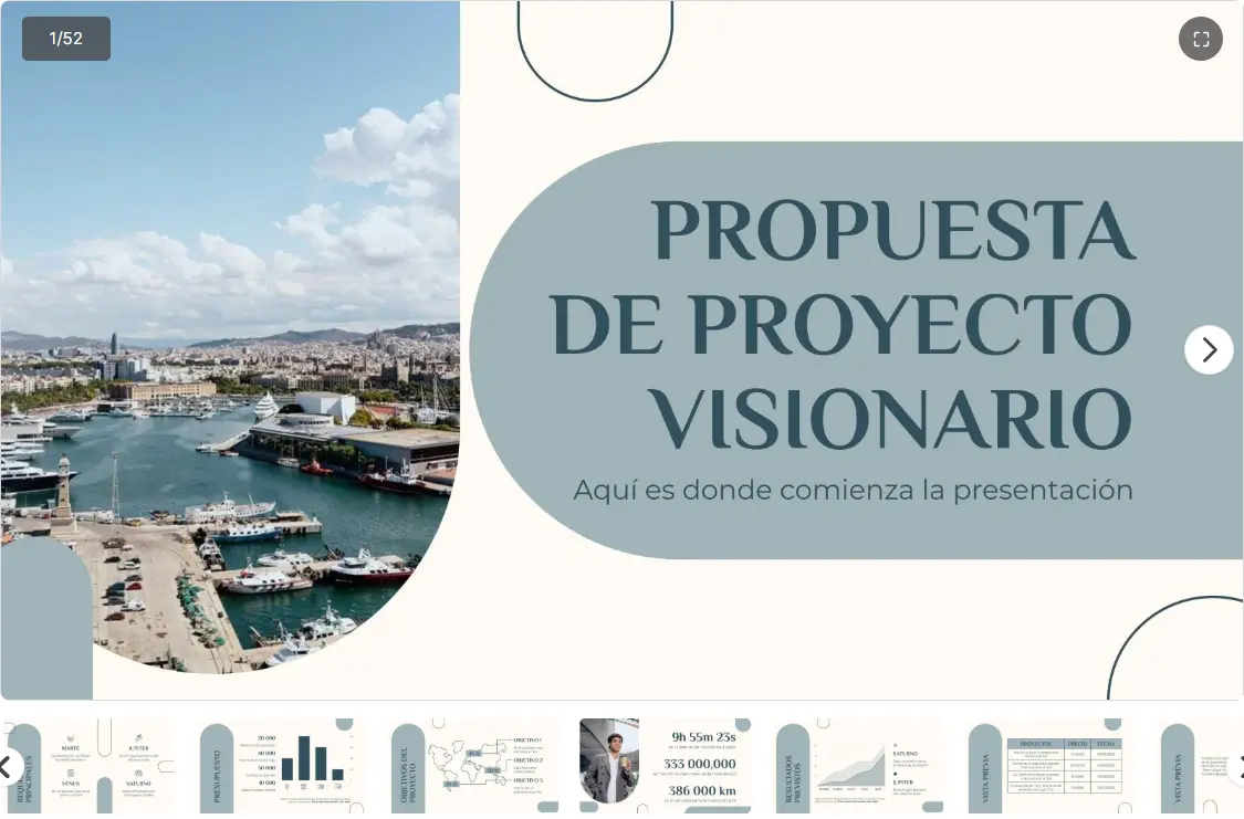 Visionary Project Proposal Template