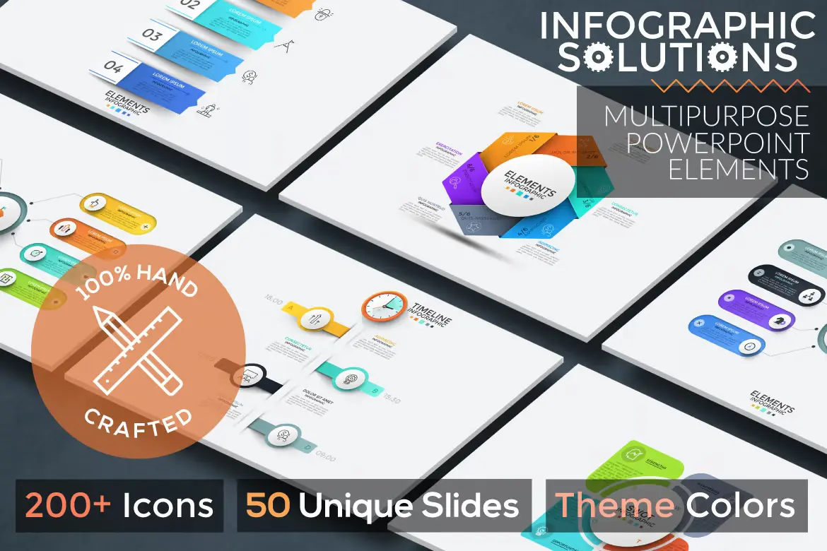 Infographics Solution PowerPoint Template