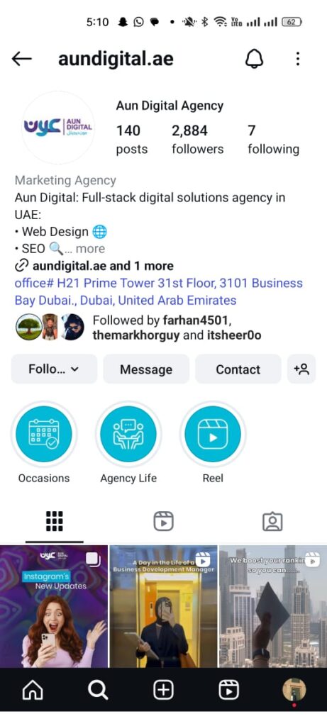 Optimizing Your Instagram Profile