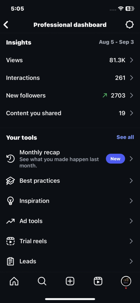 Instagram Insights