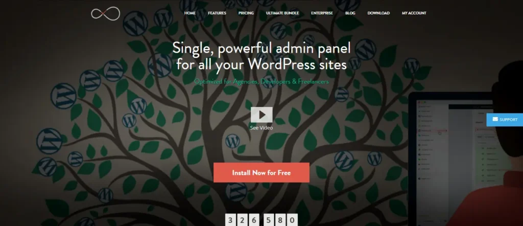 Infinite WP wordpress multisite management tool
