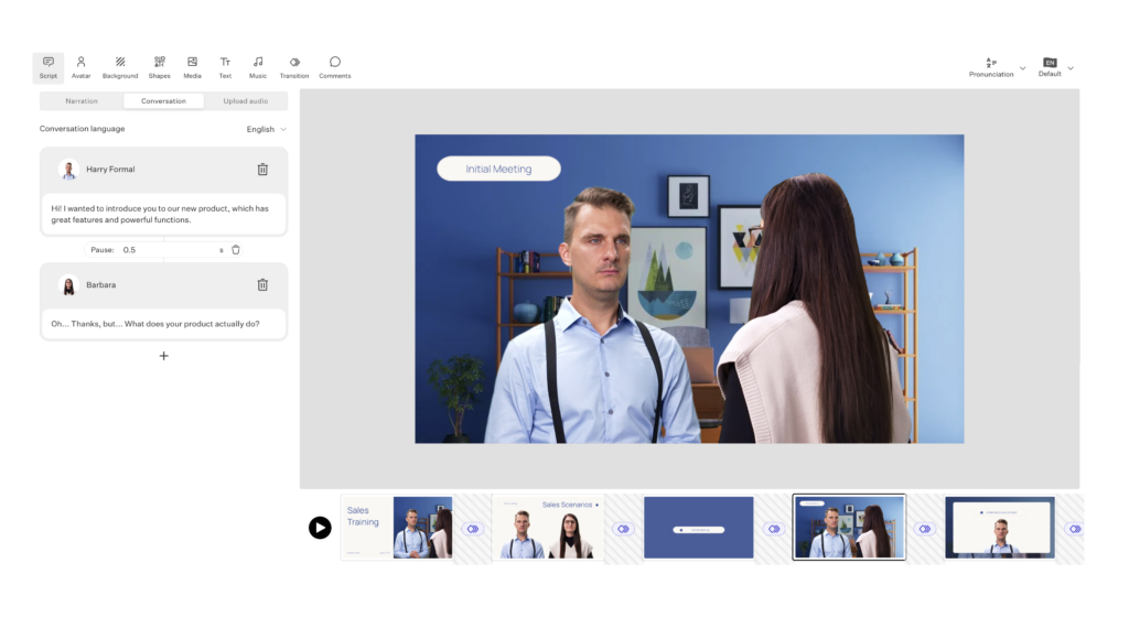 Colossyan AI Video Editor