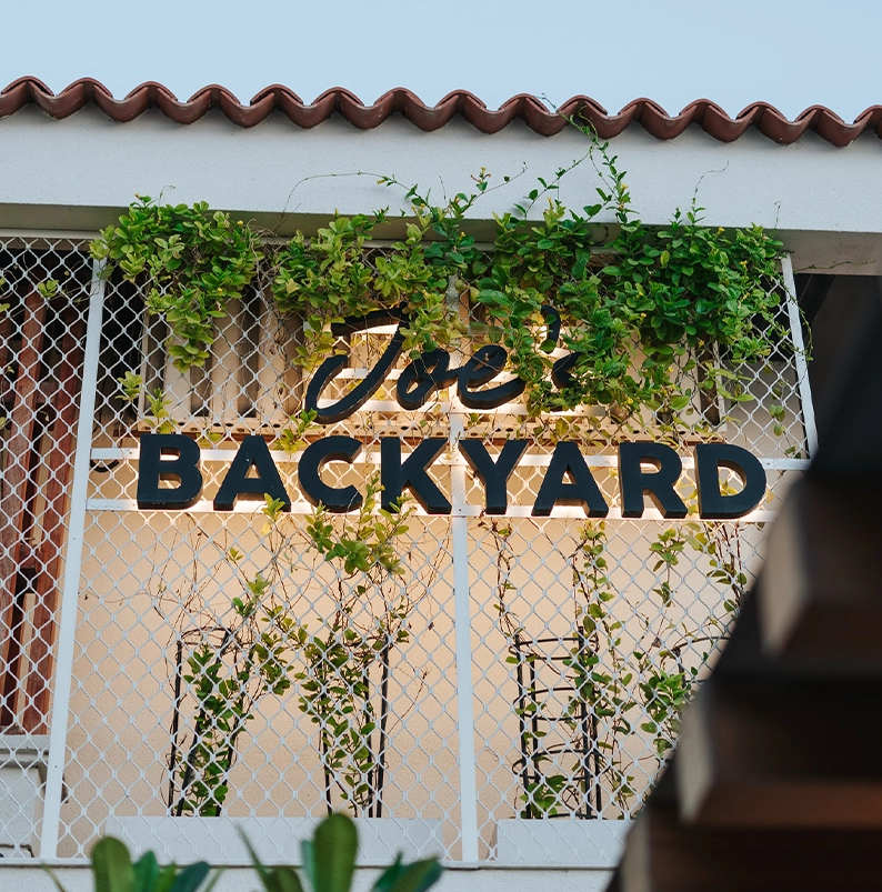 Joe's Backyard